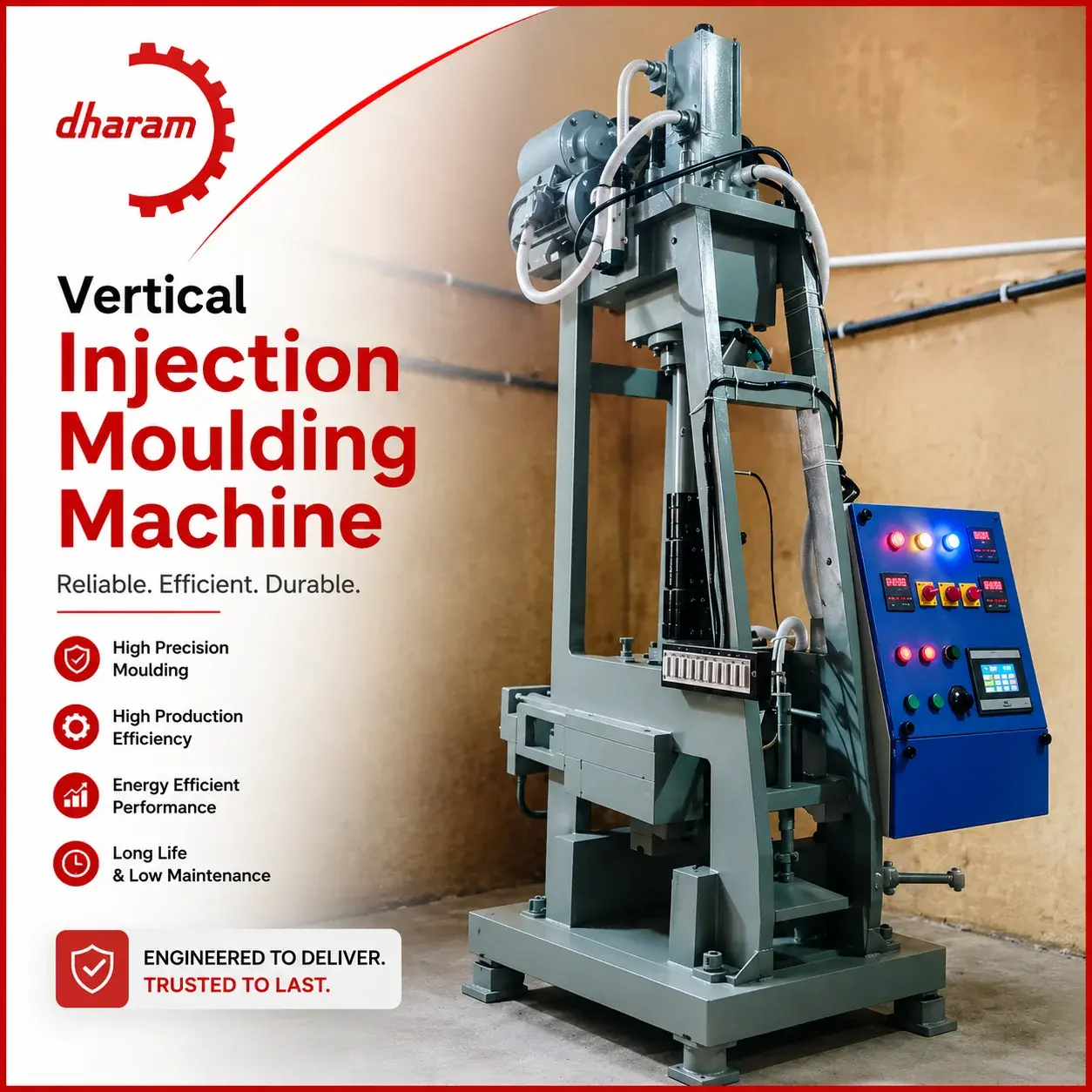 Vertical Injection Moulding Machine